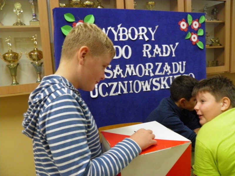 Wybory do rady samorządu uczniowskiego